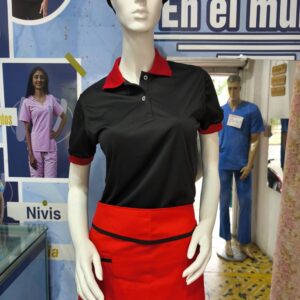 Delantal medio combinado