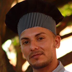 Gorro de Champiñon Chef Estampado